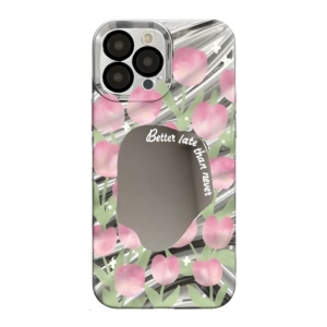 Tulips/ Flower Mirror Mirror Case